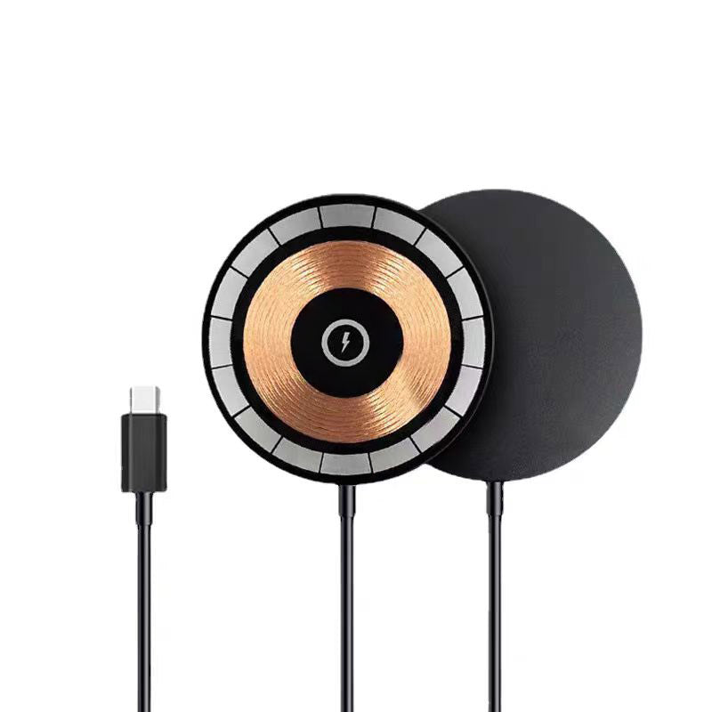 Wireless Charger 15W Magnetic Wireless Fast Charging, Compatible With IPhone 12, 13, 14, 15, 16, And 17 Pro, Pro Max Series Models
