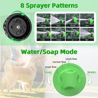 High-Pressure Pet Shower Sprayer – Effortless Bathing & Cleaning