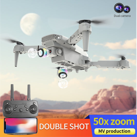 Dual Camera Drone – WiFi FPV Foldable Quadcopter for Beginners