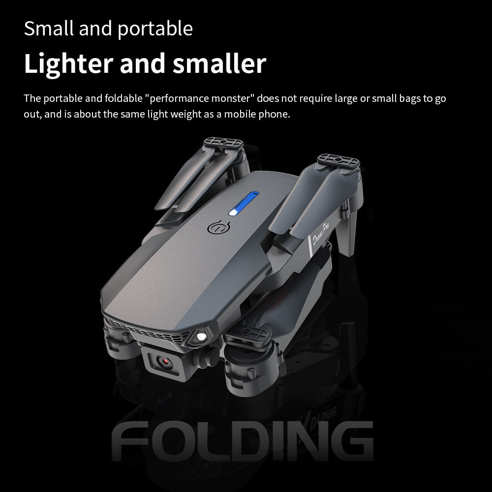 Dual Camera Drone – WiFi FPV Foldable Quadcopter for Beginners