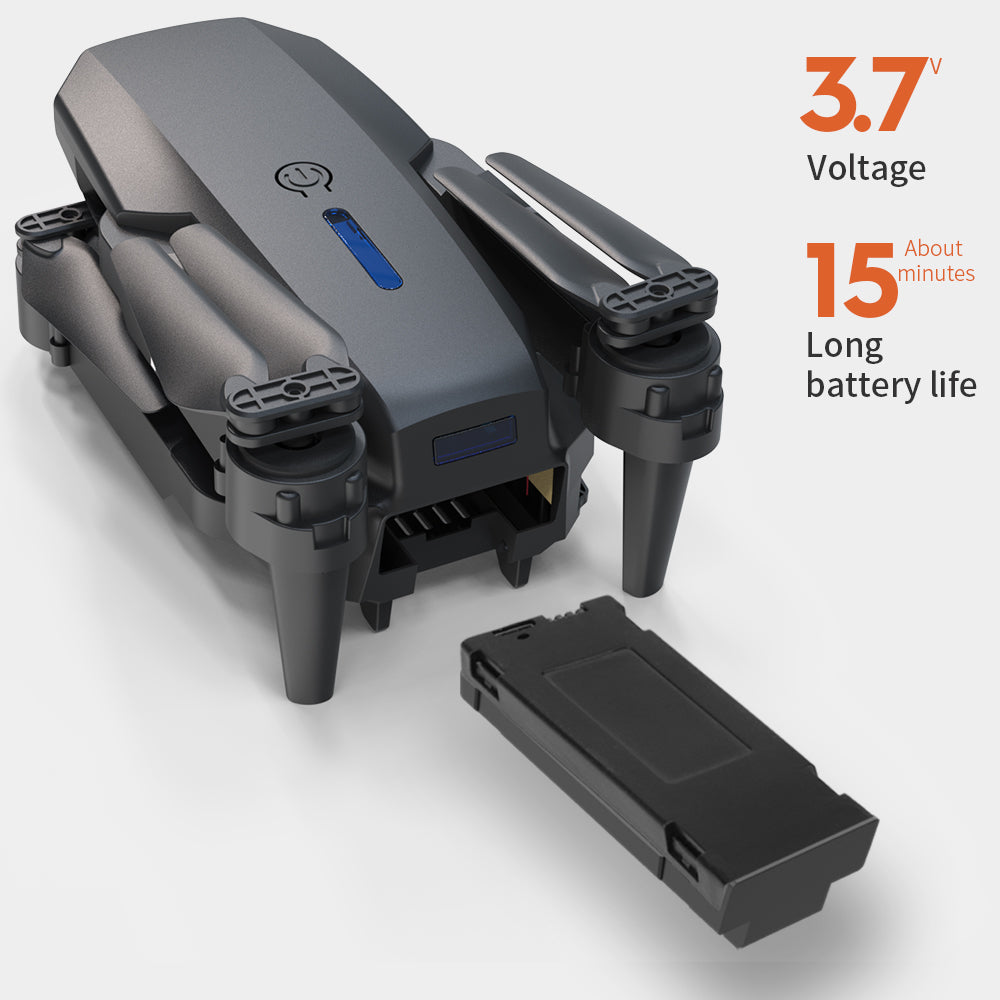 Dual Camera Drone – WiFi FPV Foldable Quadcopter for Beginners