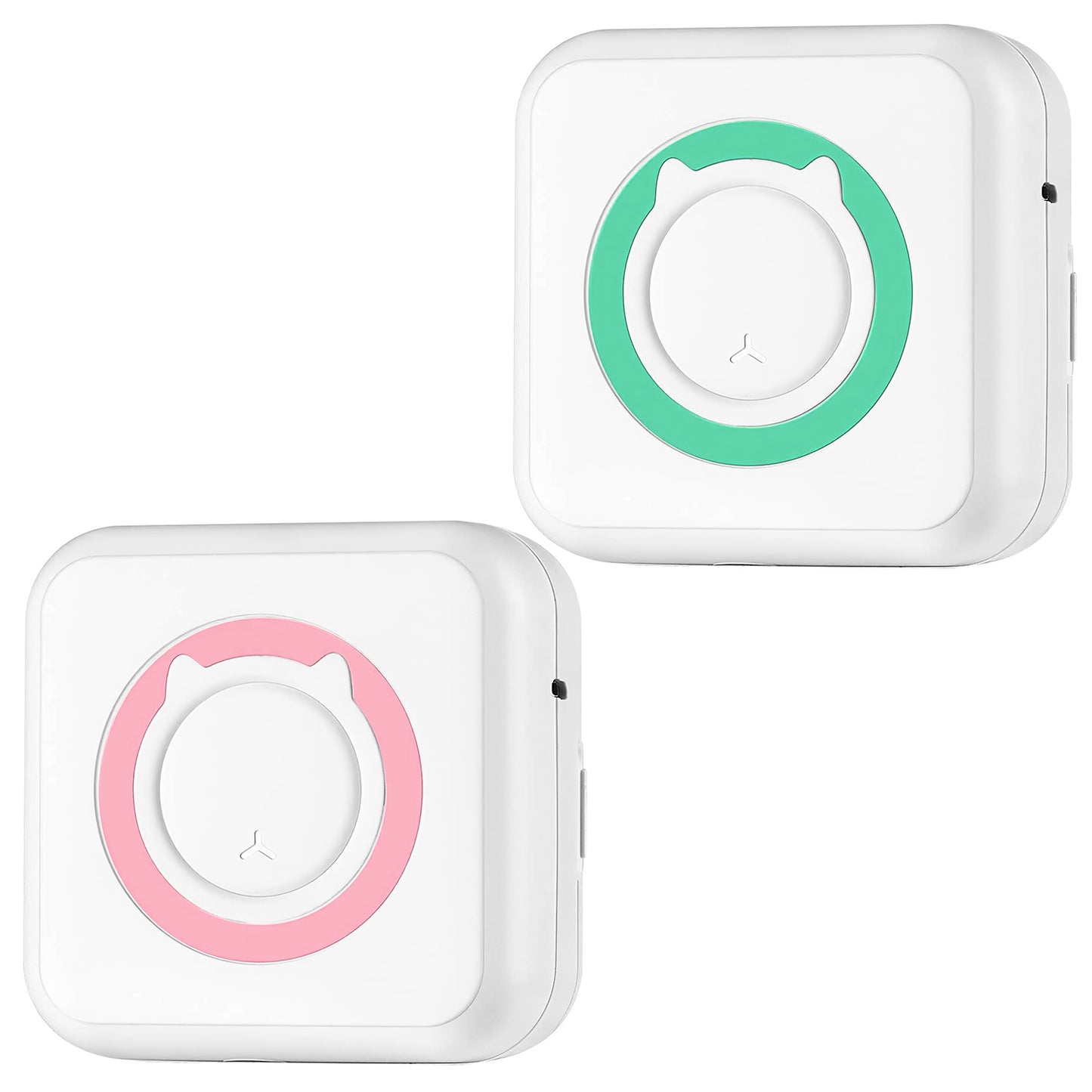 Mini Printer Bluetooth - Portable Thermal Printer for Labels & Photos