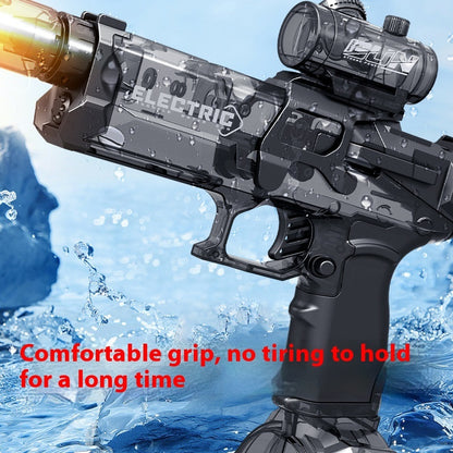 Battery-Powered LED Water Gun – Long-Range Fun & Rechargeable
