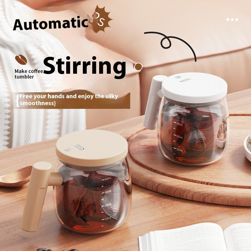 Self-Stirring Mug - Automatic Coffee Mixer Cup with Electric Stirrer