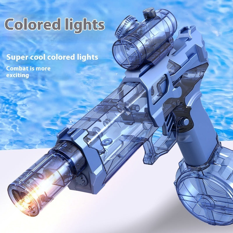 Automatic Light Water Gun - LED Electric Water Blaster for Kids & Adults
