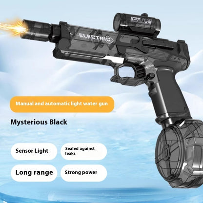 Battery-Powered LED Water Gun – Long-Range Fun & Rechargeable