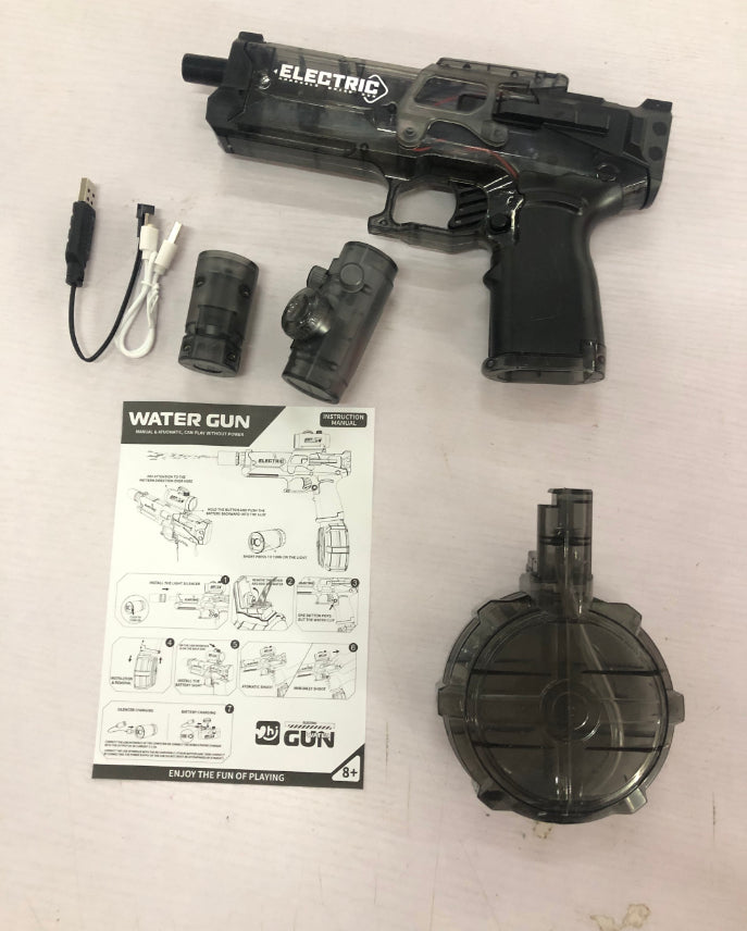 Automatic Light Water Gun - LED Electric Water Blaster for Kids & Adults