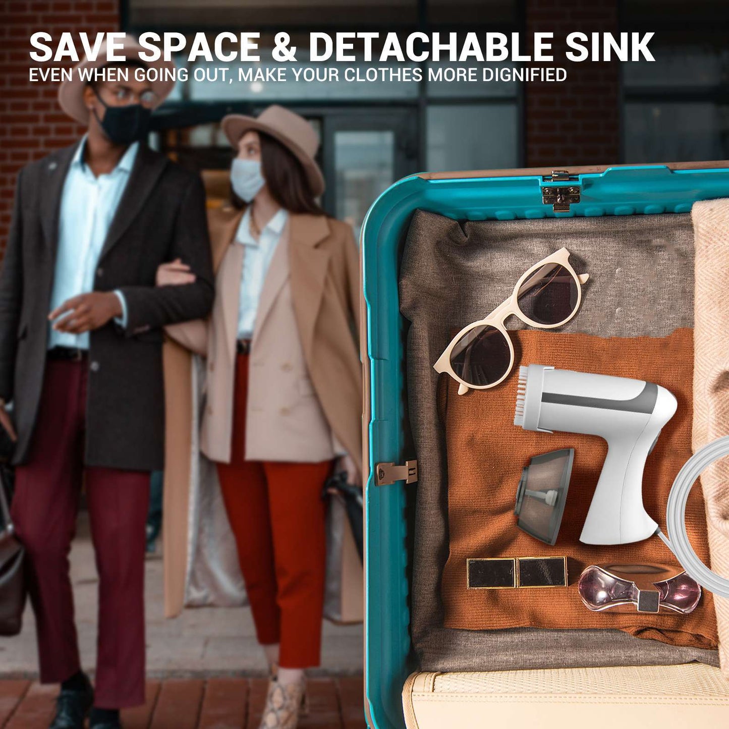 Portable Clothes Steamer – Compact & Powerful for Travel and Home Use