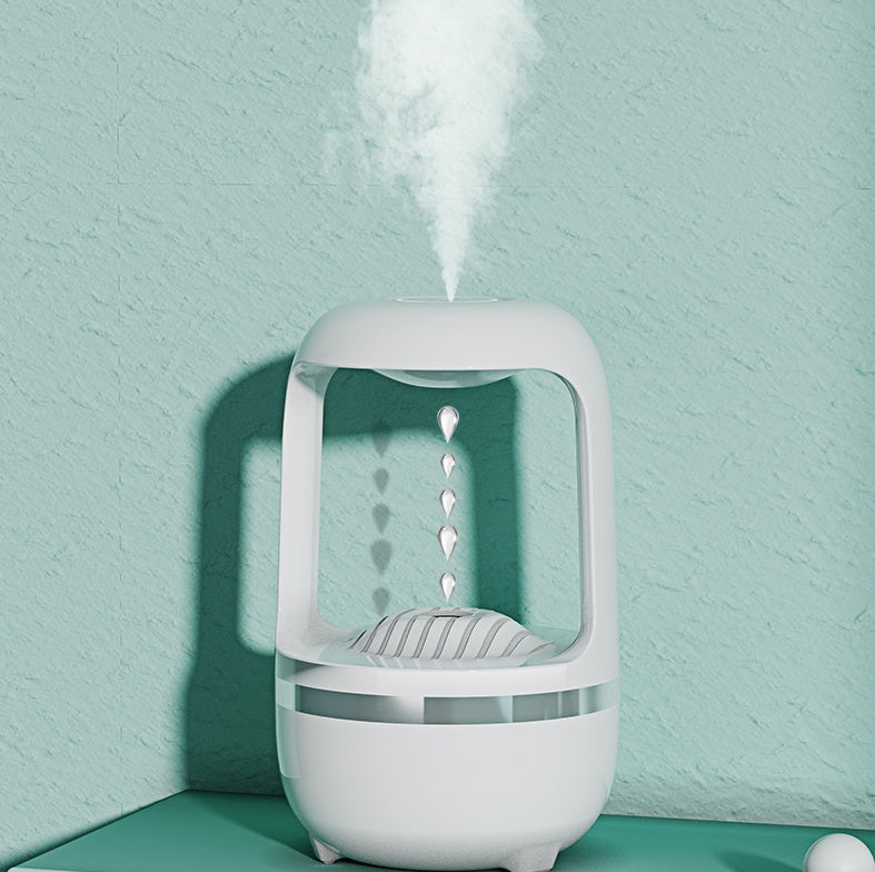 Anti-Gravity Aromatherapy Humidifier - Levitating Water Drop Diffuser