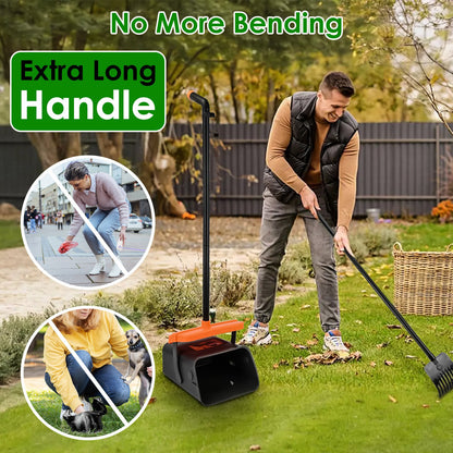 Dog Pooper Scooper Kit – Hygienic, Easy & No-Bend Cleanup