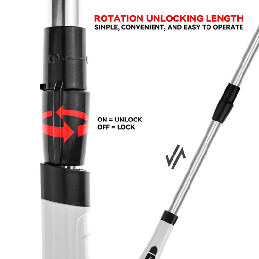 Electric Cleaning Brush CLE-01 – Cordless Power Scrubber with 7 Brush Heads