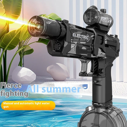 Battery-Powered LED Water Gun – Long-Range Fun & Rechargeable