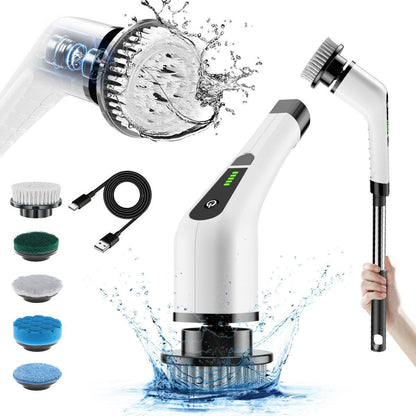 Cordless Electric Cleaning Brush – Powerful, Versatile & Waterproof