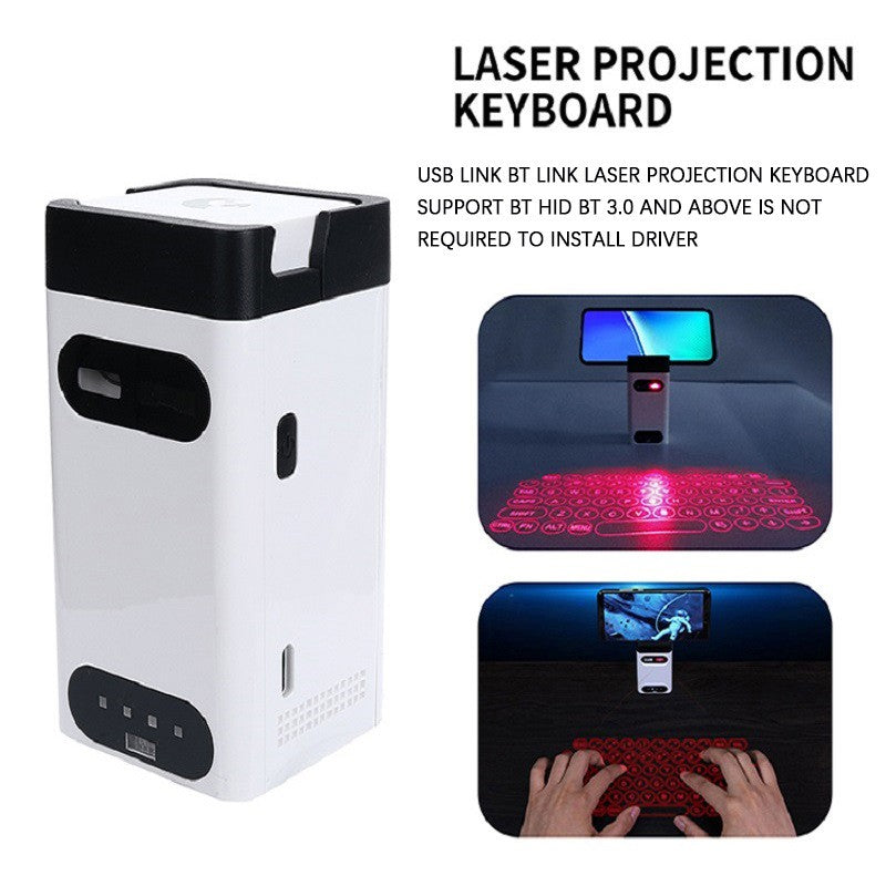 Virtual Keyboard Phone - Laser Projection Bluetooth Keyboard