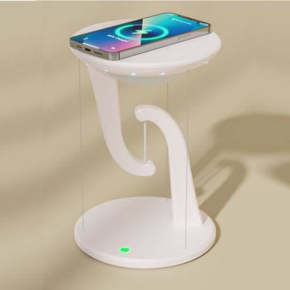 Floating Magnetic Wireless Charger Lamp – Sleek, Modern & Functional