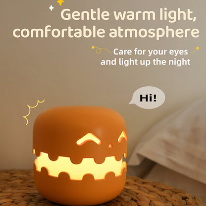 Halloween Pumpkin – Cute, Soft & Portable Ambient Lamp