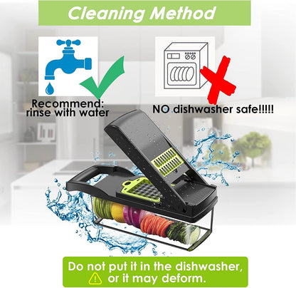 15-in-1 Vegetable Chopper – Cook Fast, Mess-Free & Save Time